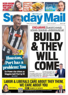 SUNDAY MAIL newspaper detail image